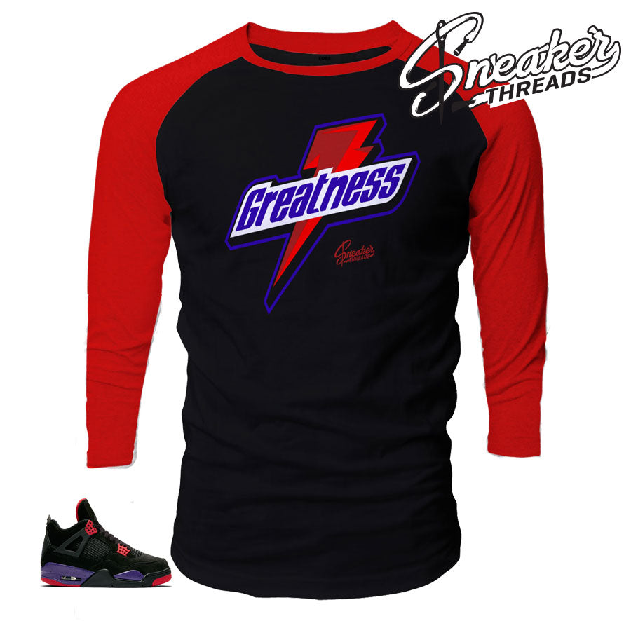 Shirt Match Jordan Retro 4 Raptor 