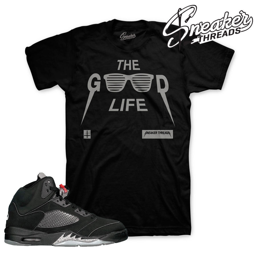 jordan retro 5 matching shirts