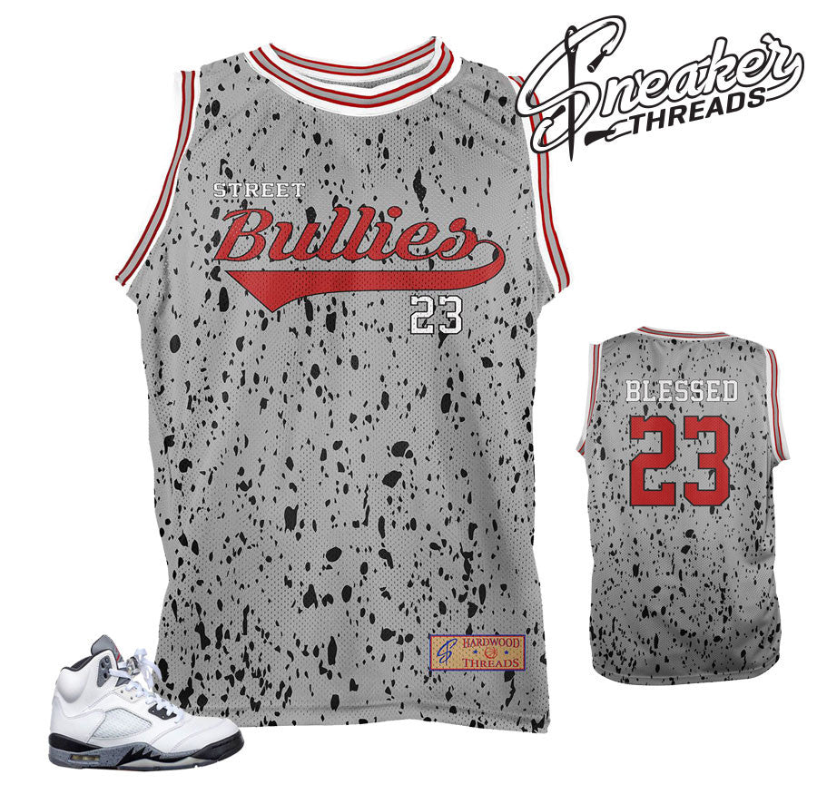 Basketball jersey for Jordan and Foamposite