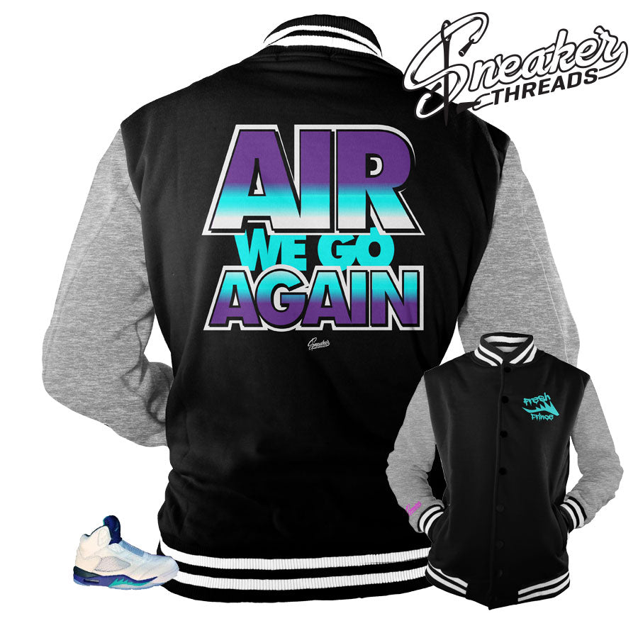 grape 5 jordan jacket