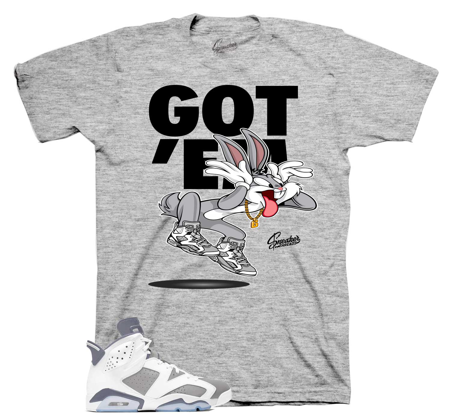 Jordan Retro 6 cool grey Sneaker Tees & outfits | Fresh Shirt