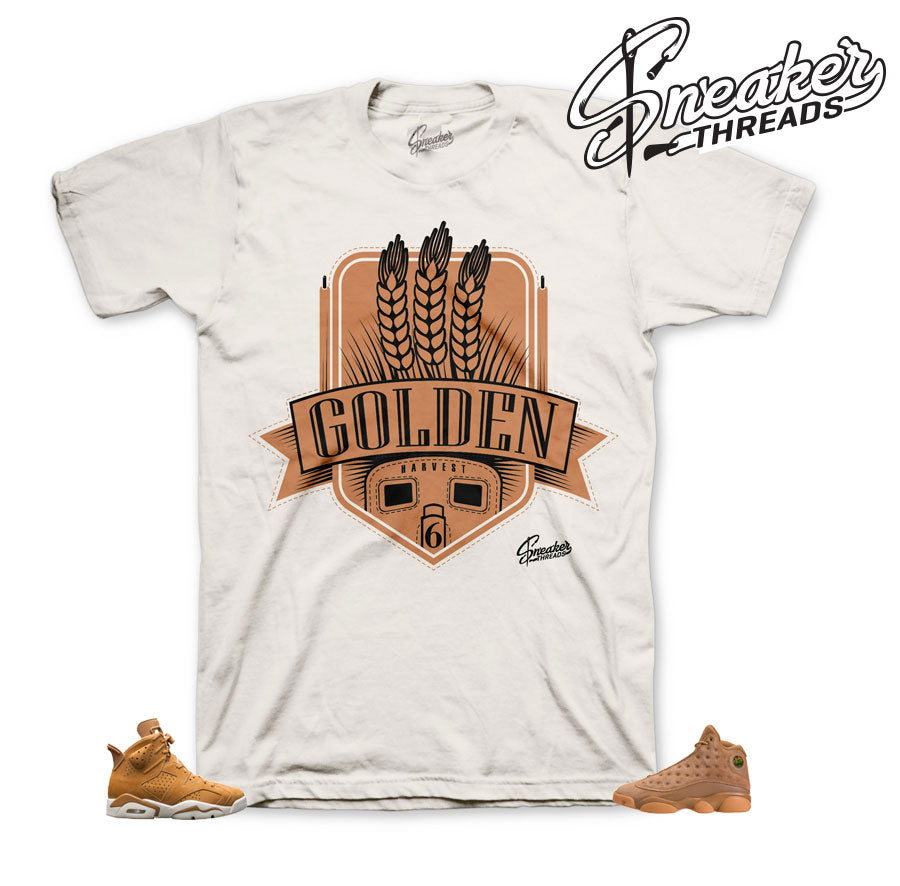 wheat jordan shirt