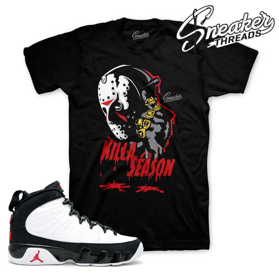 shirts that match jordan retro 9