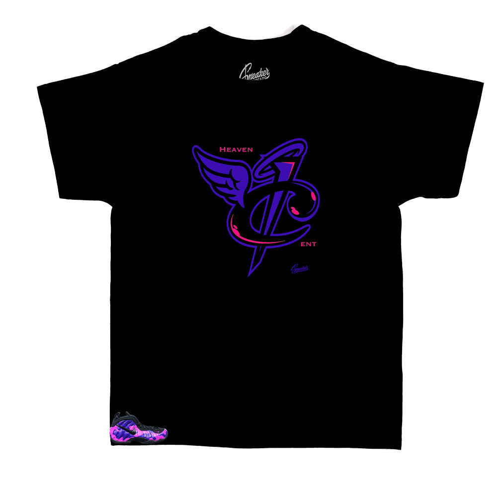 foamposite purple camo shirt