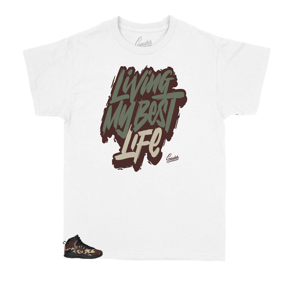 camo jordan 10 shirt