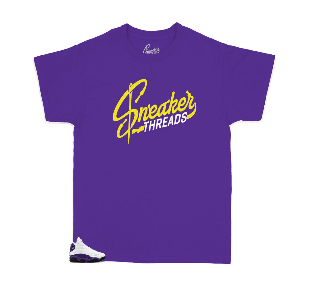 lakers jordan 13 shirt