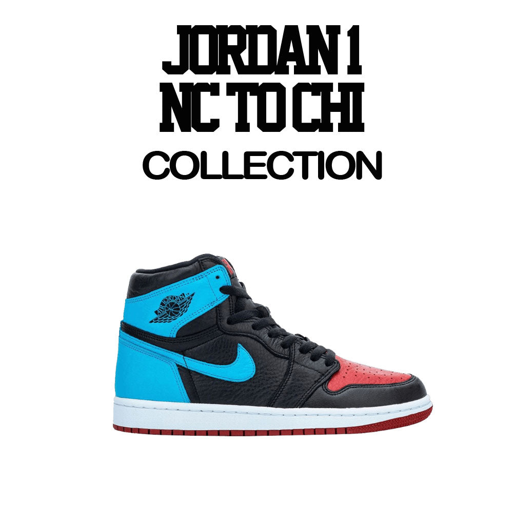 jordan 1 unc to chi clothing