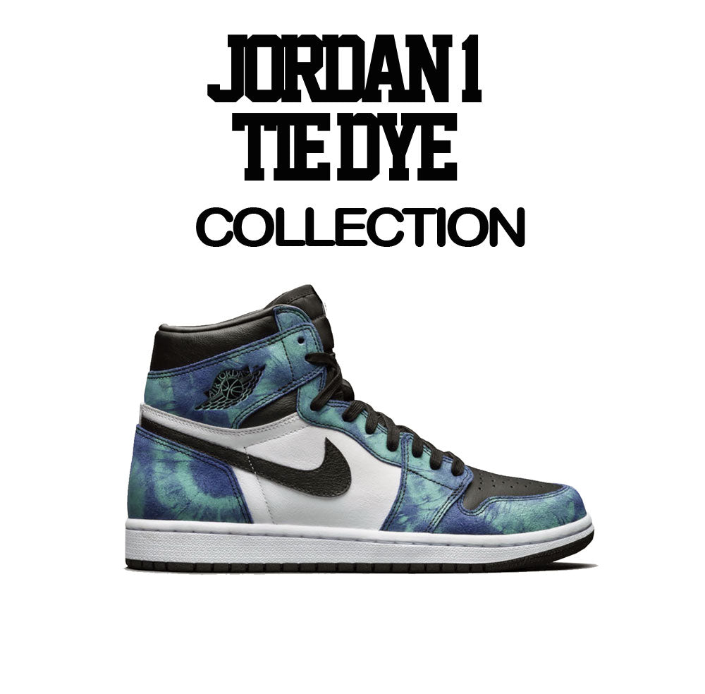 tie dye jordan 1 shirt