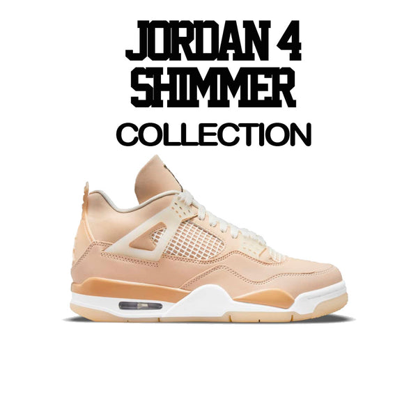 jordan 4 shimmer clothes