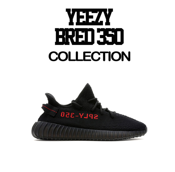 match yeezy boost core red sply t-shirts.