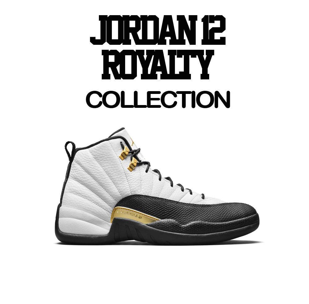 jordan 12 royalty shirt