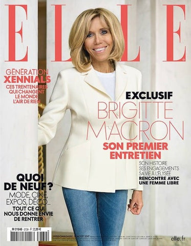 ELLE France Cover Severine bucket bag