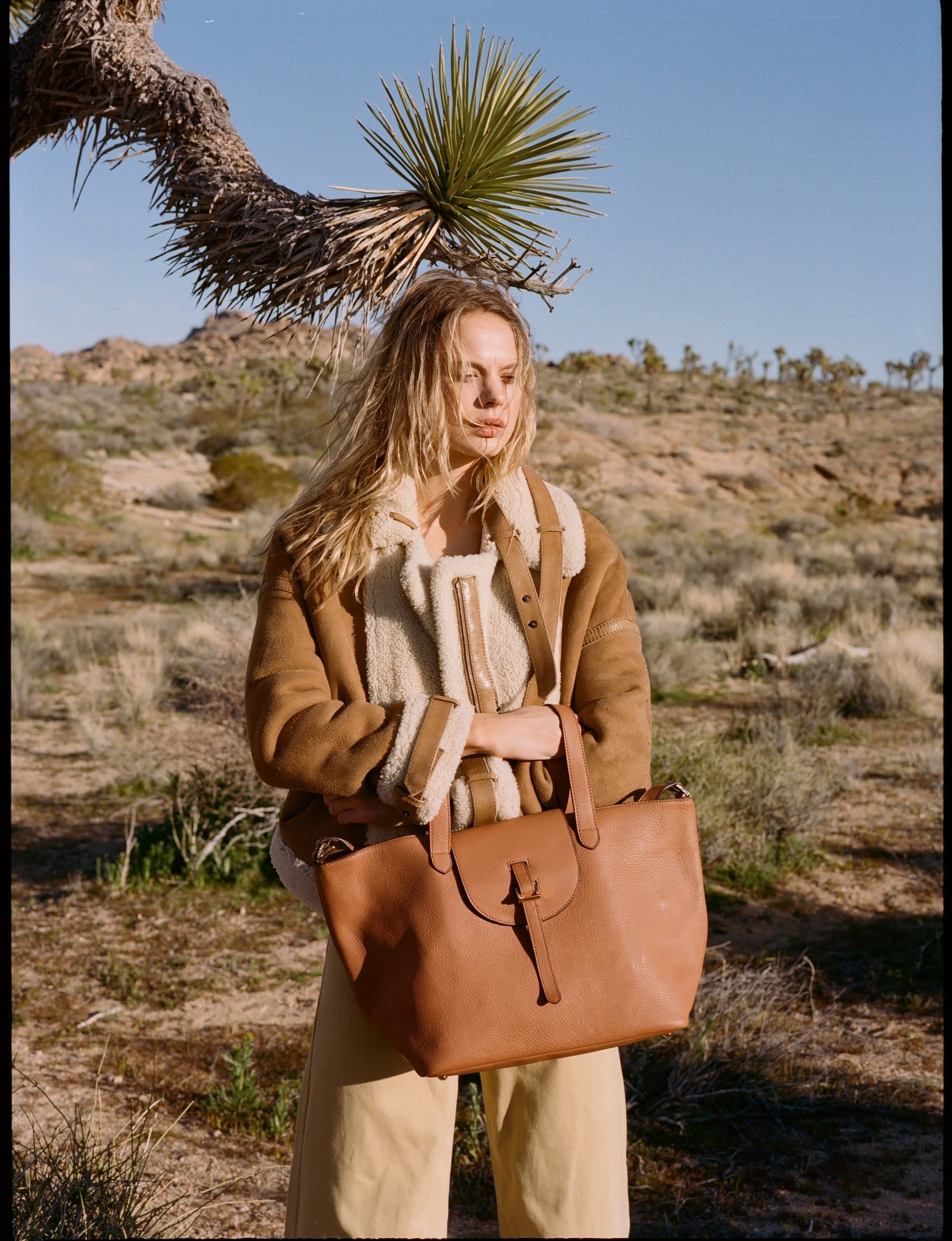 womens tan tote bag