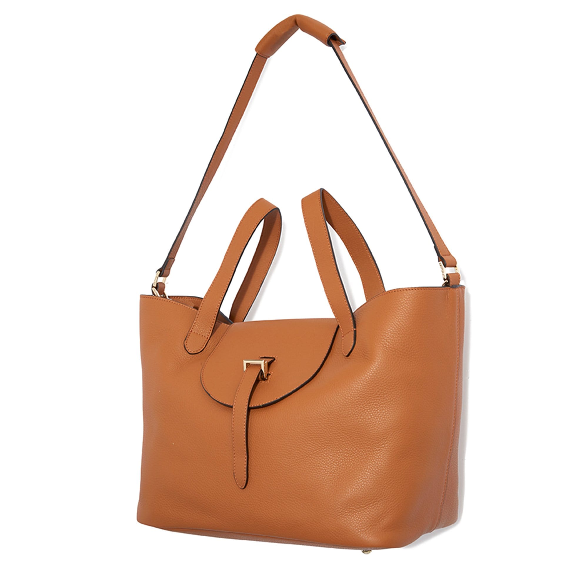 Thela Tan Tote Bag|Italian Handbag|meli melo