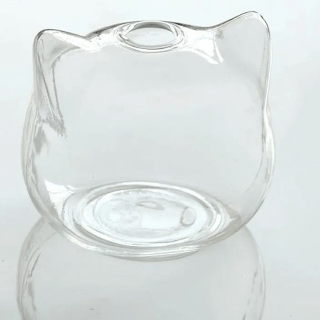 Image of Small Glass Cat Vase