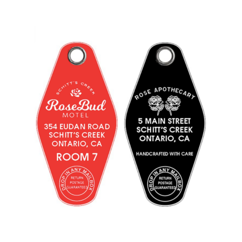 Download Rosebud Motel Rose Apothecary Keychain Bundle Cool Tv Props