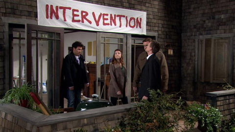 Intervention Banner, as seen on How I Met Your Mother ...