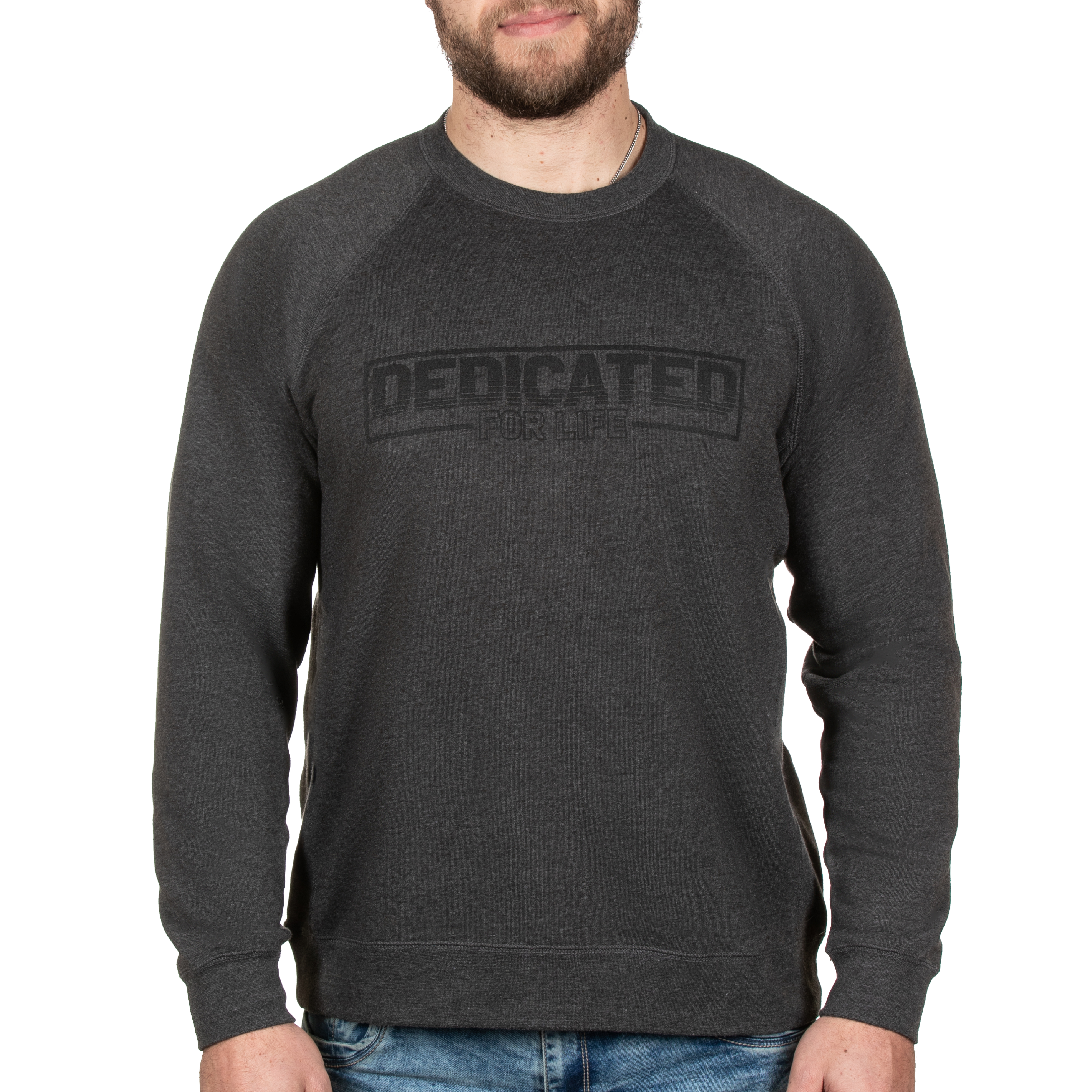  Retro Signature Crew - Gunmetal Heather 