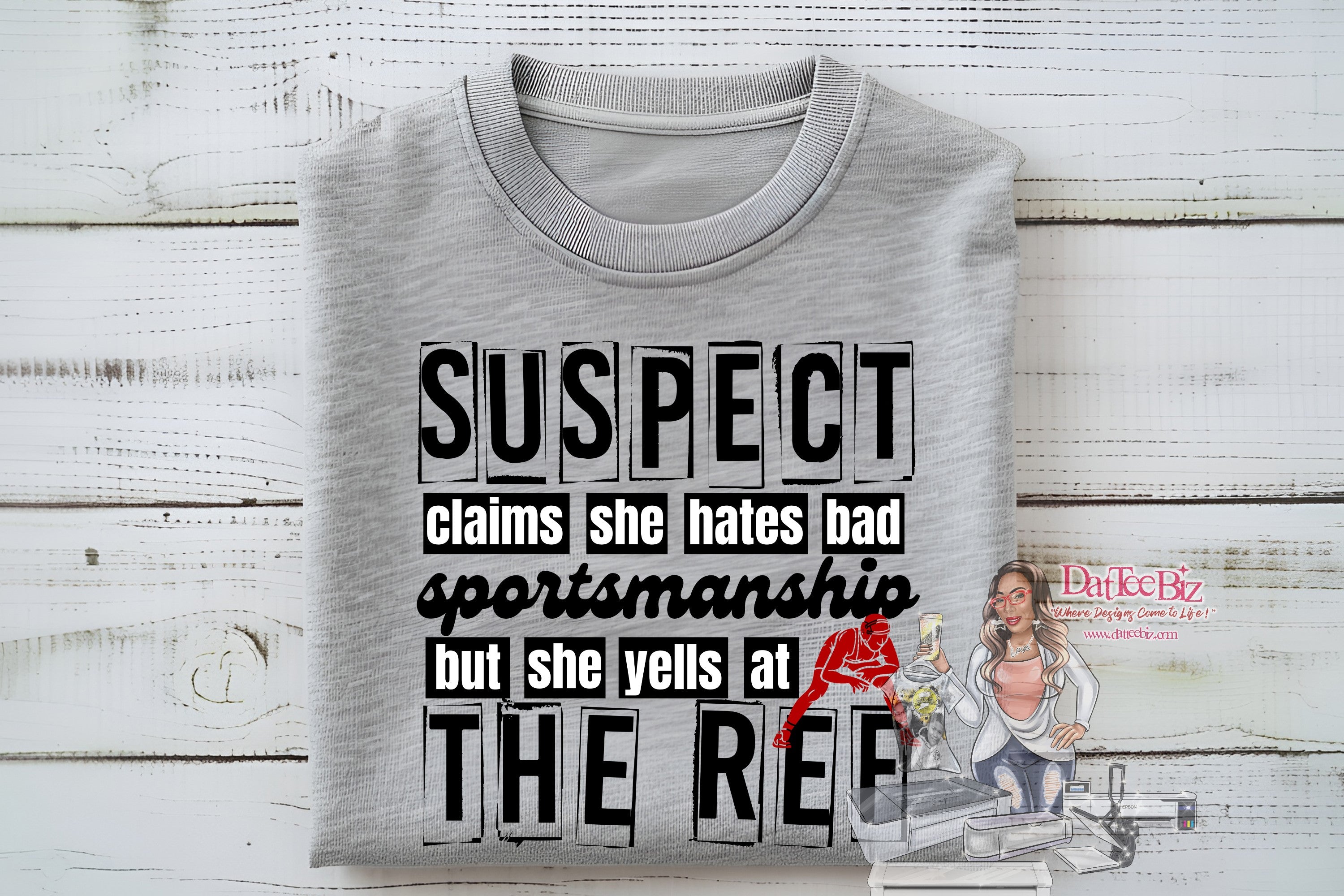 Suspect Claims Sweatshirt