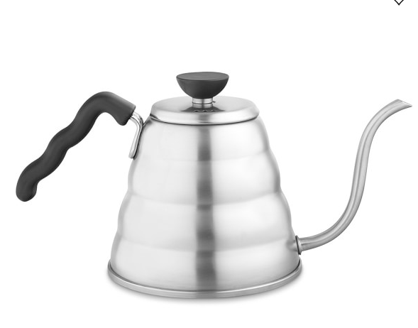white gooseneck kettle