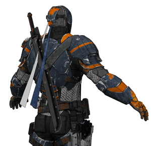 deathstroke armor pepakura