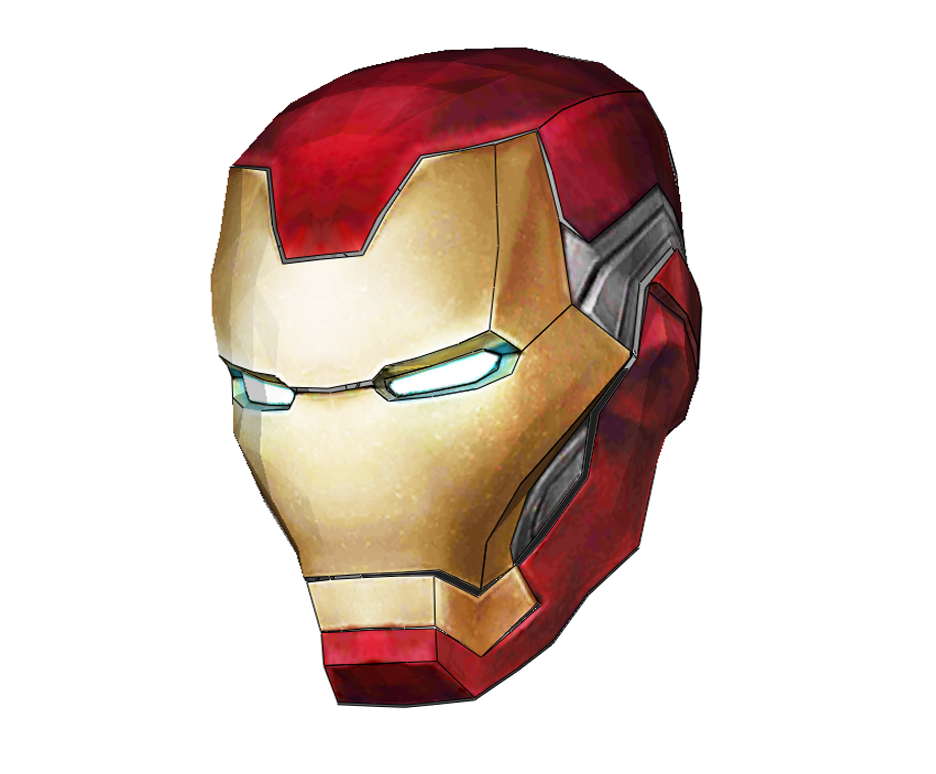 Iron Man Mark 85 Cosplay Helmet Foam Pepakura File Template Avengers