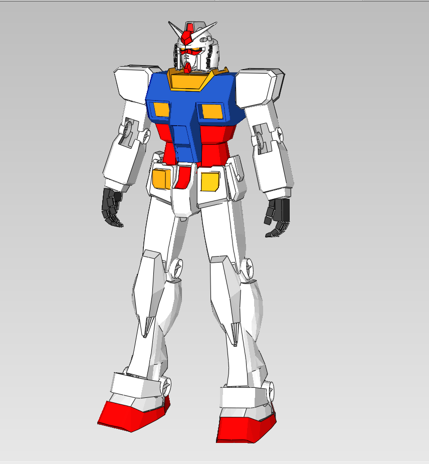 gundam pepakura costume files