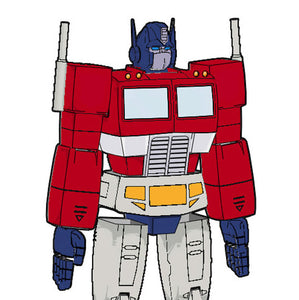 optimus prime head pepakura file