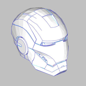 iron man mark 6 pepakura files