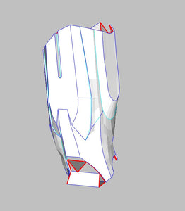 Iron Man hand plate Pepakura foam files