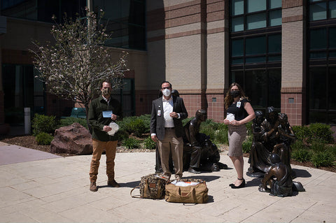 Ball and Buck Mask Donation in Colorado