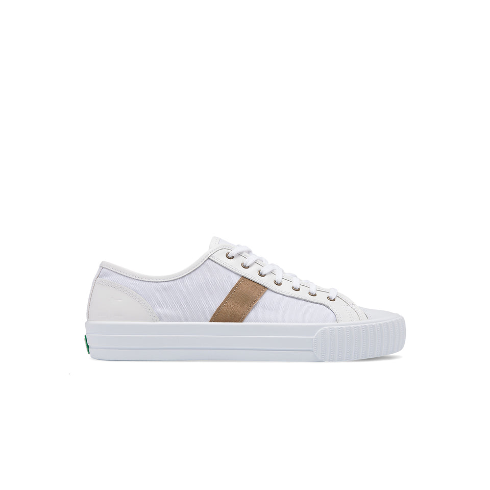 Buy > pf flyers center lo white > in stock