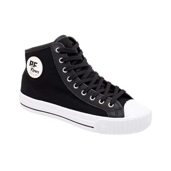 PF Flyers Center Hi, Black | Ball and Buck