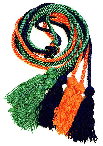 honor graduation cords triple