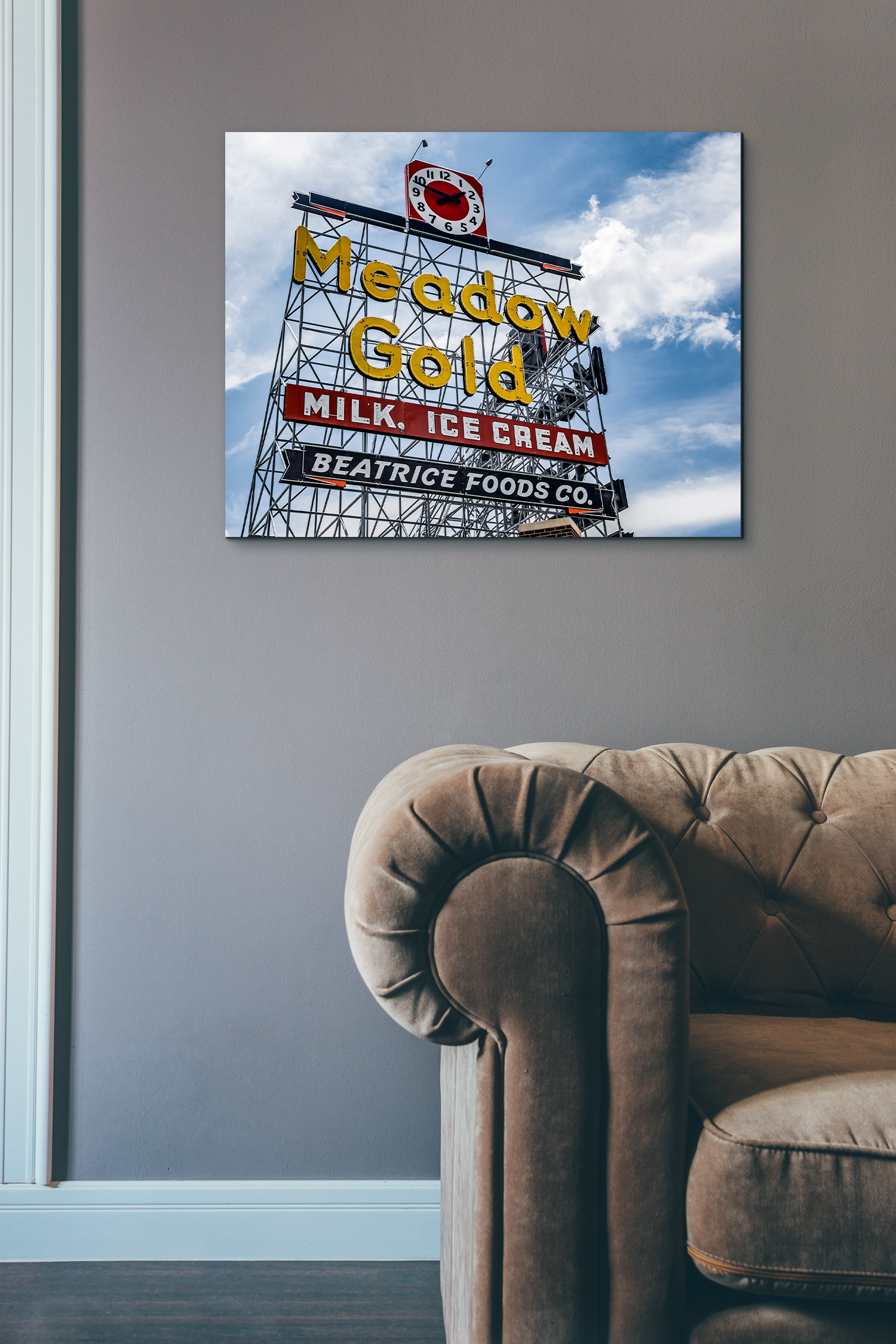 Download Tulsa Meadow Gold Sign Photo Print Tyler Thomason Photography