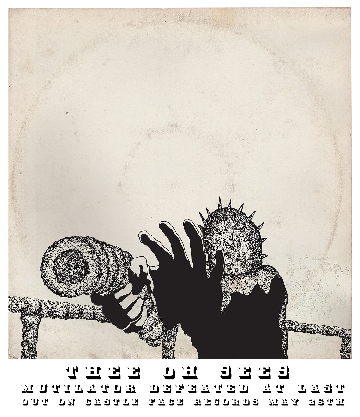 Thee Oh Sees Mutilator Poster Castle Face Records