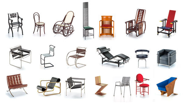 miniature designer chairs