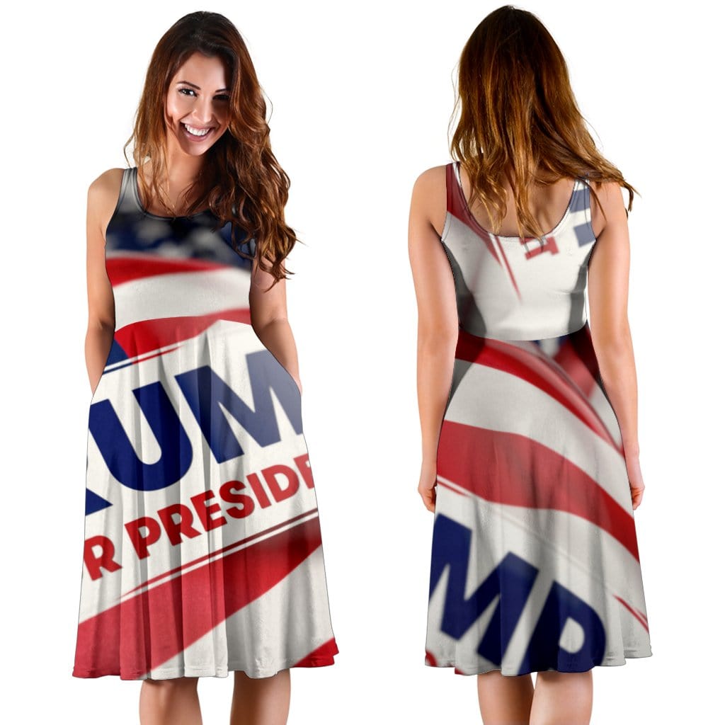 Trump Button Dress – Donald Trump Store USA