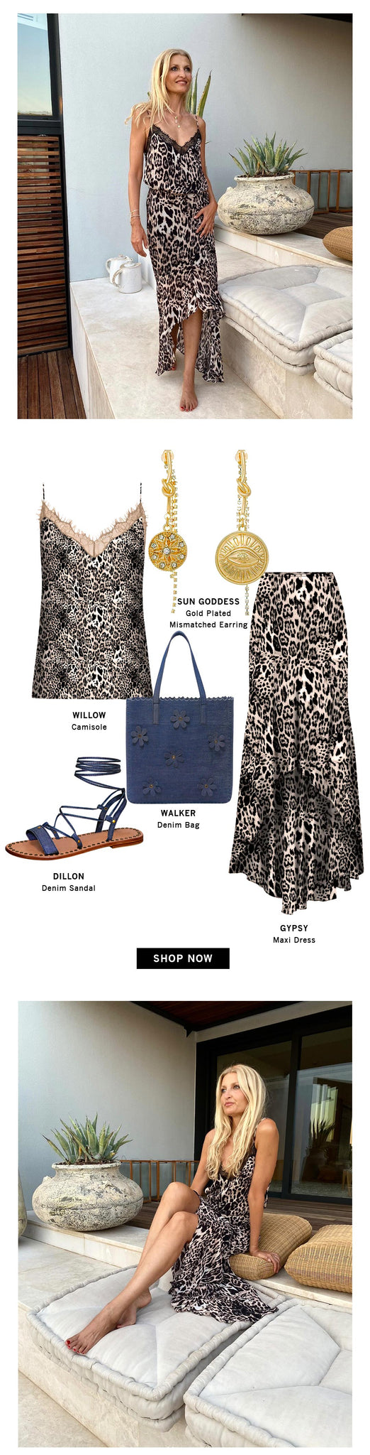 A Sun Kissed Guide To Holiday Styling Little Joe Woman by Gail Elliott