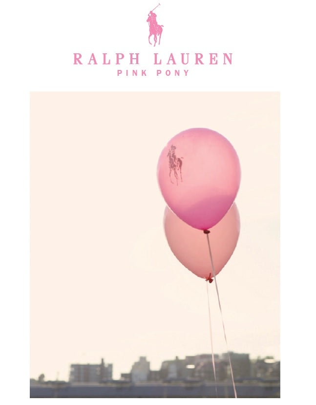 ralph lauren pink pony campaign