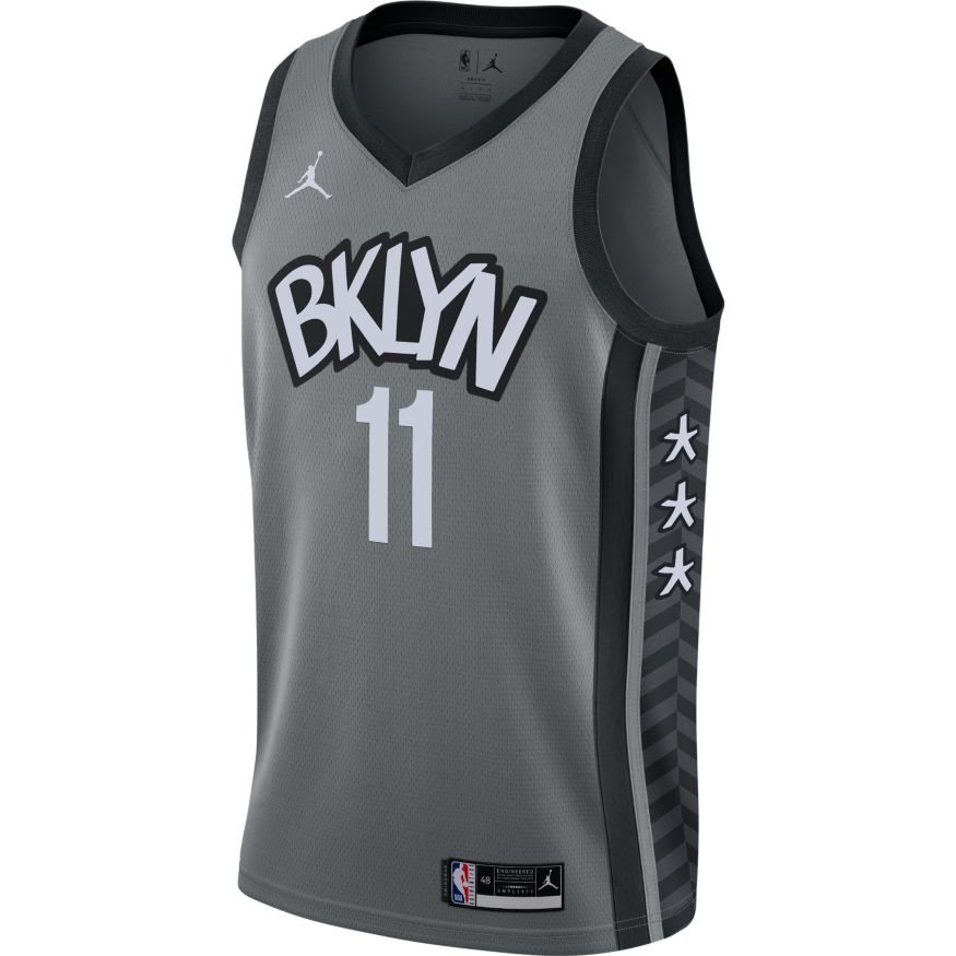 Brooklyn Nets Kyrie Irving 11 Jersey Men's Earned Edition Swingman