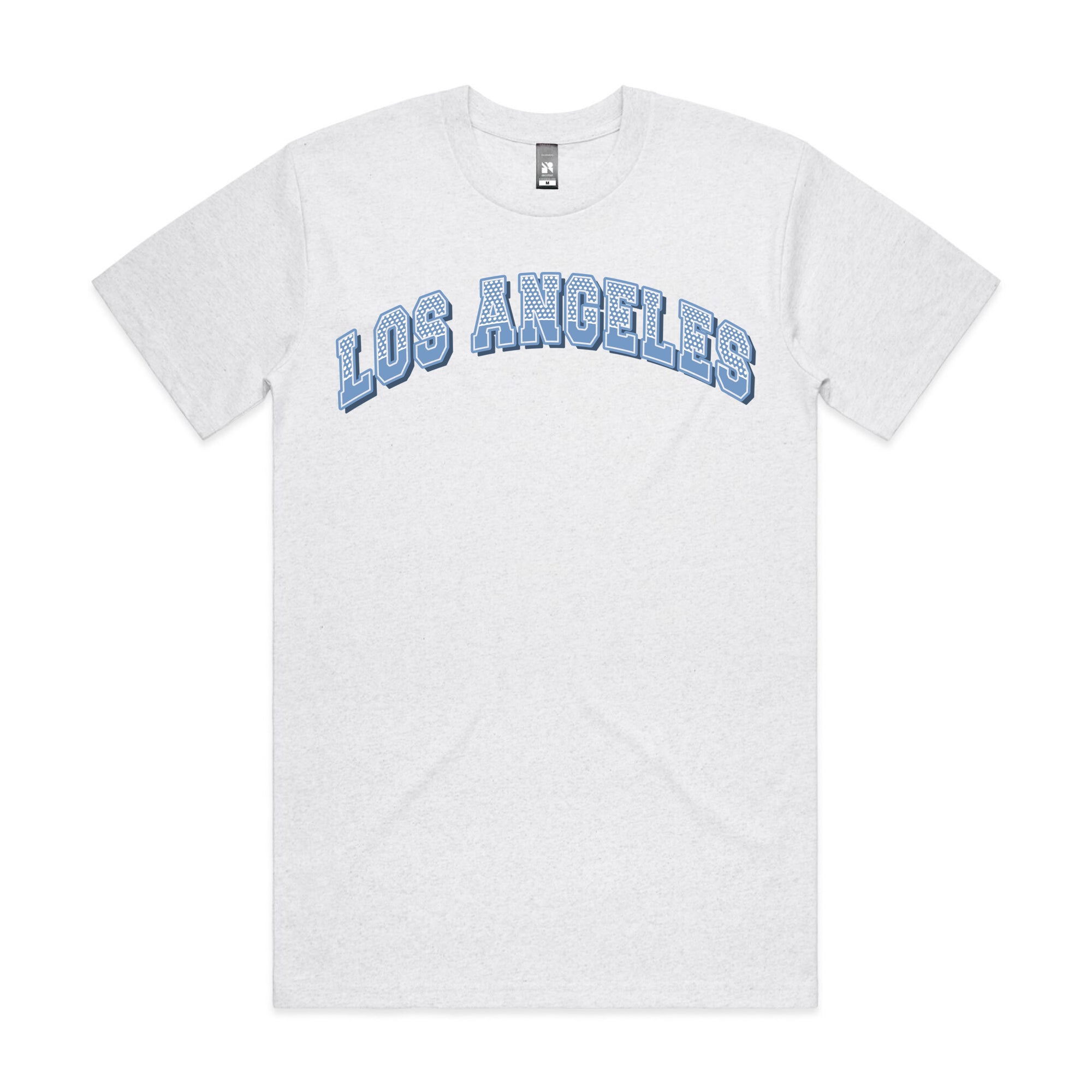 Los Angeles City T-shirt - White Marle – Kickz101