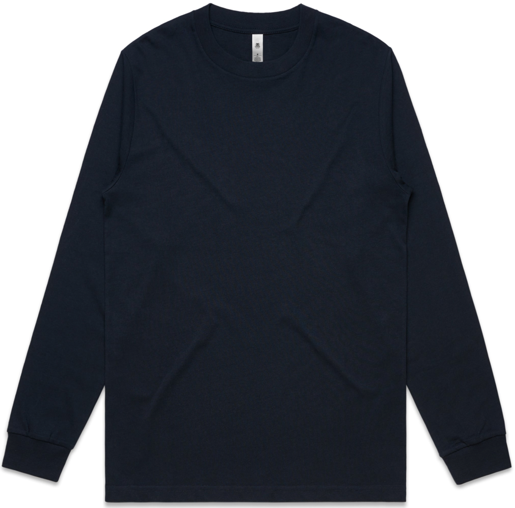 iAthletic Cotton Long Sleeve Tee - Navy - Kickz101 product image