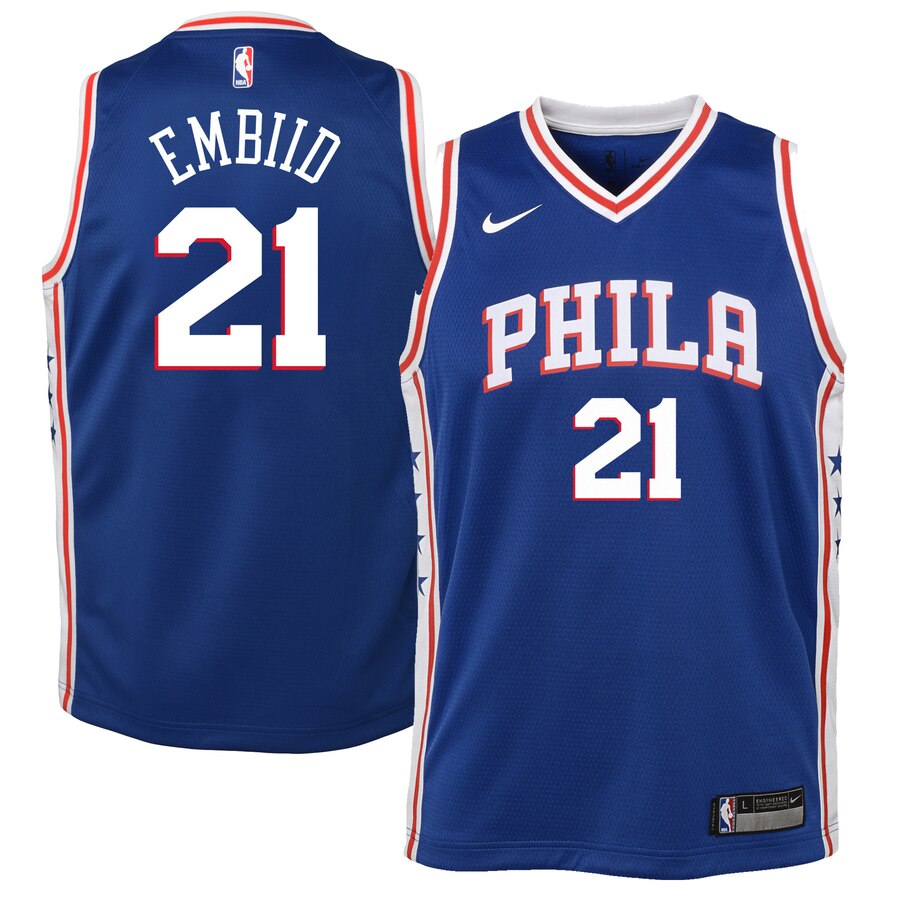 signed joel embiid jersey