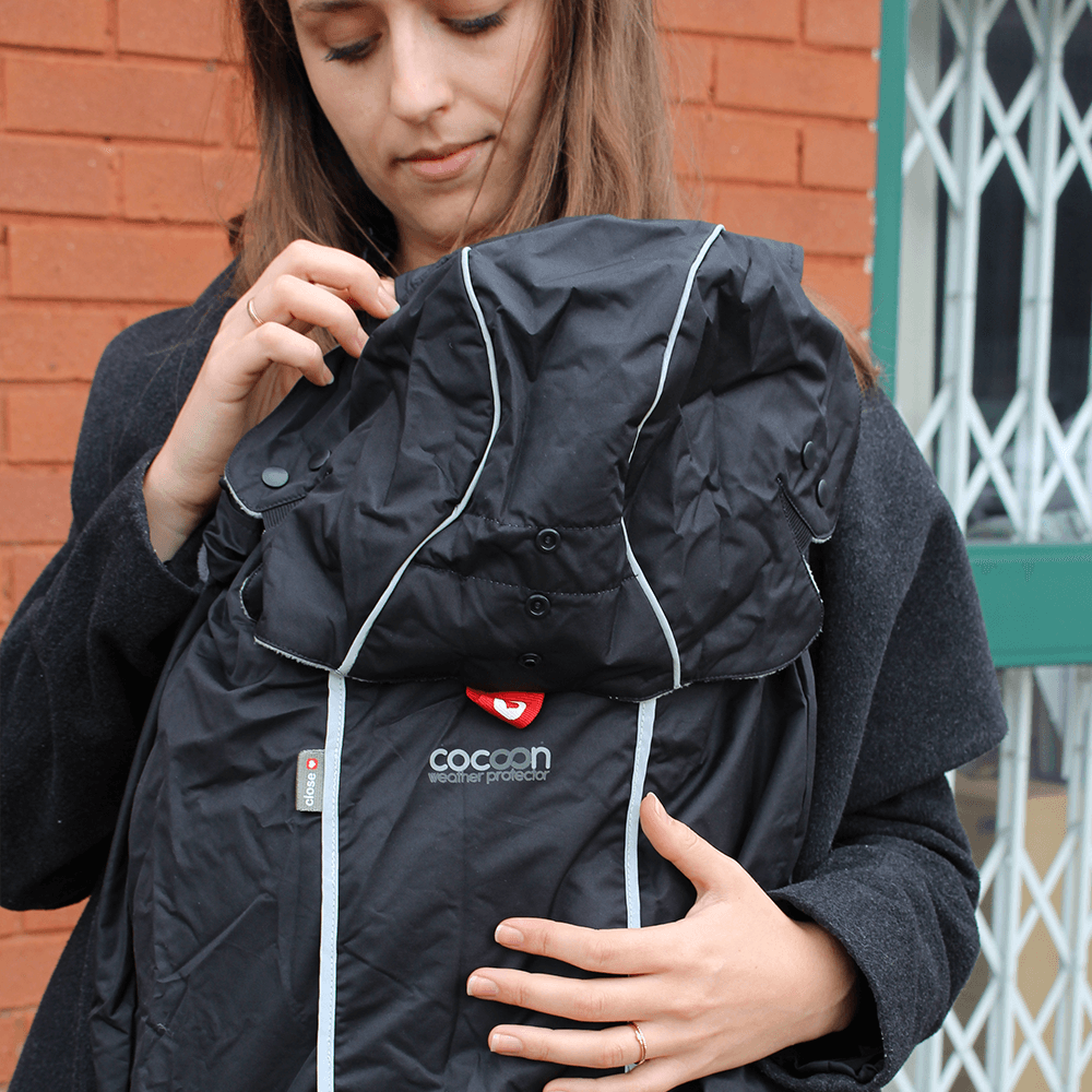 close cocoon carrier rain cover