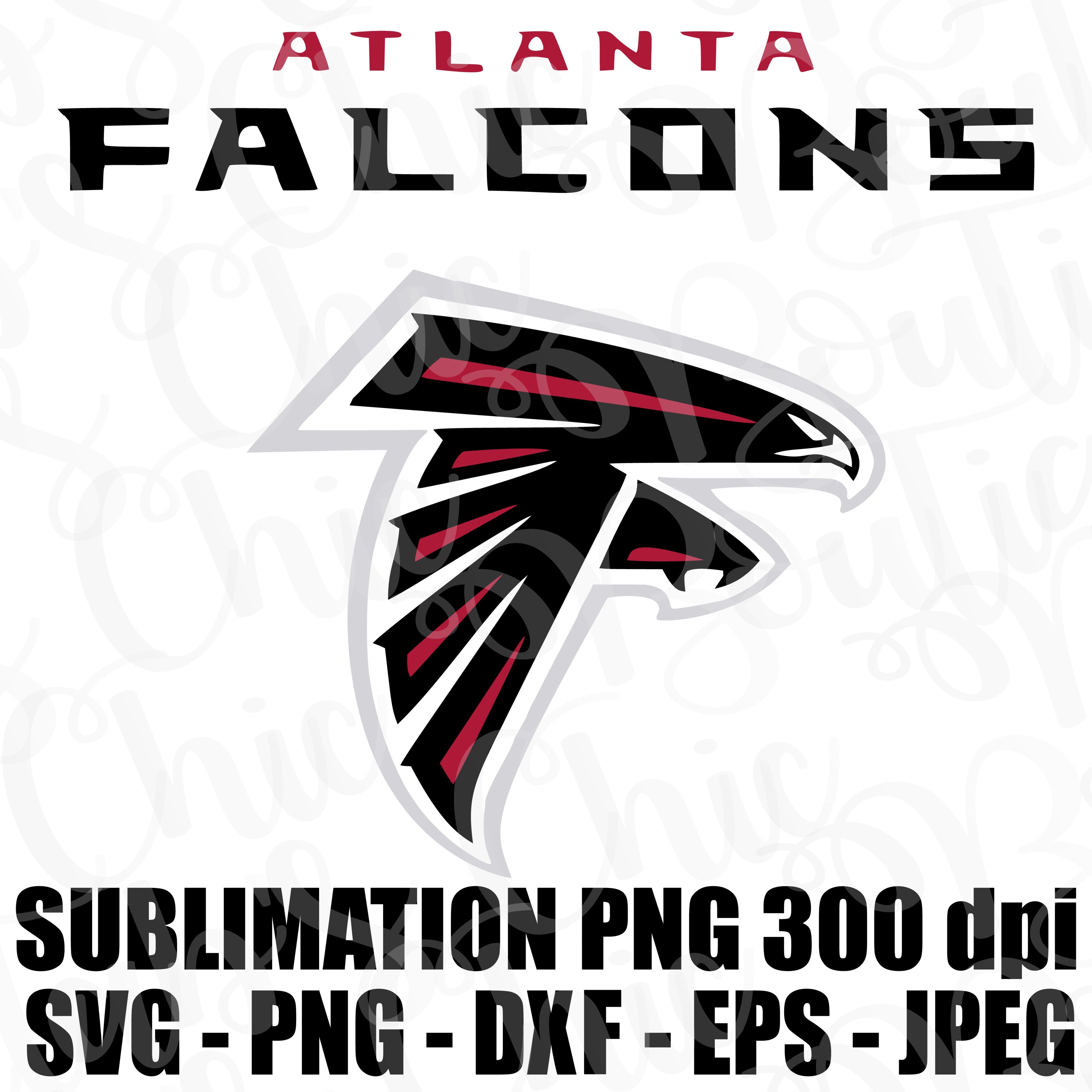 Atlanta Falcons Logo Svg Jpeg High Def 300 Dpi Png Dxf Topper Sublimat Tab S Chic Boutique