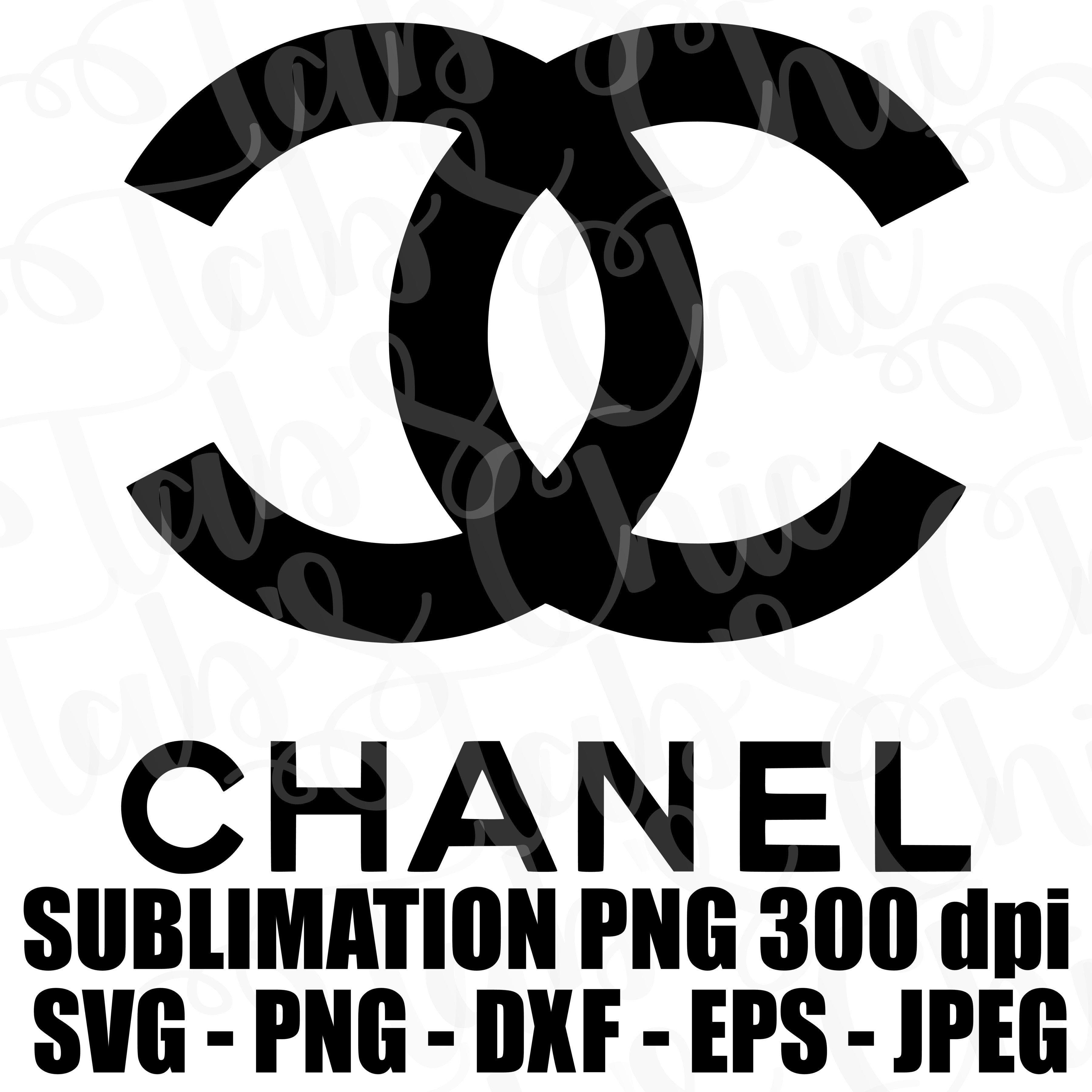 Coco Chanel Logo Svg Jpeg High Def Png 300 Dpi Dxf Eps Sublimation Fil Tab S Chic Boutique