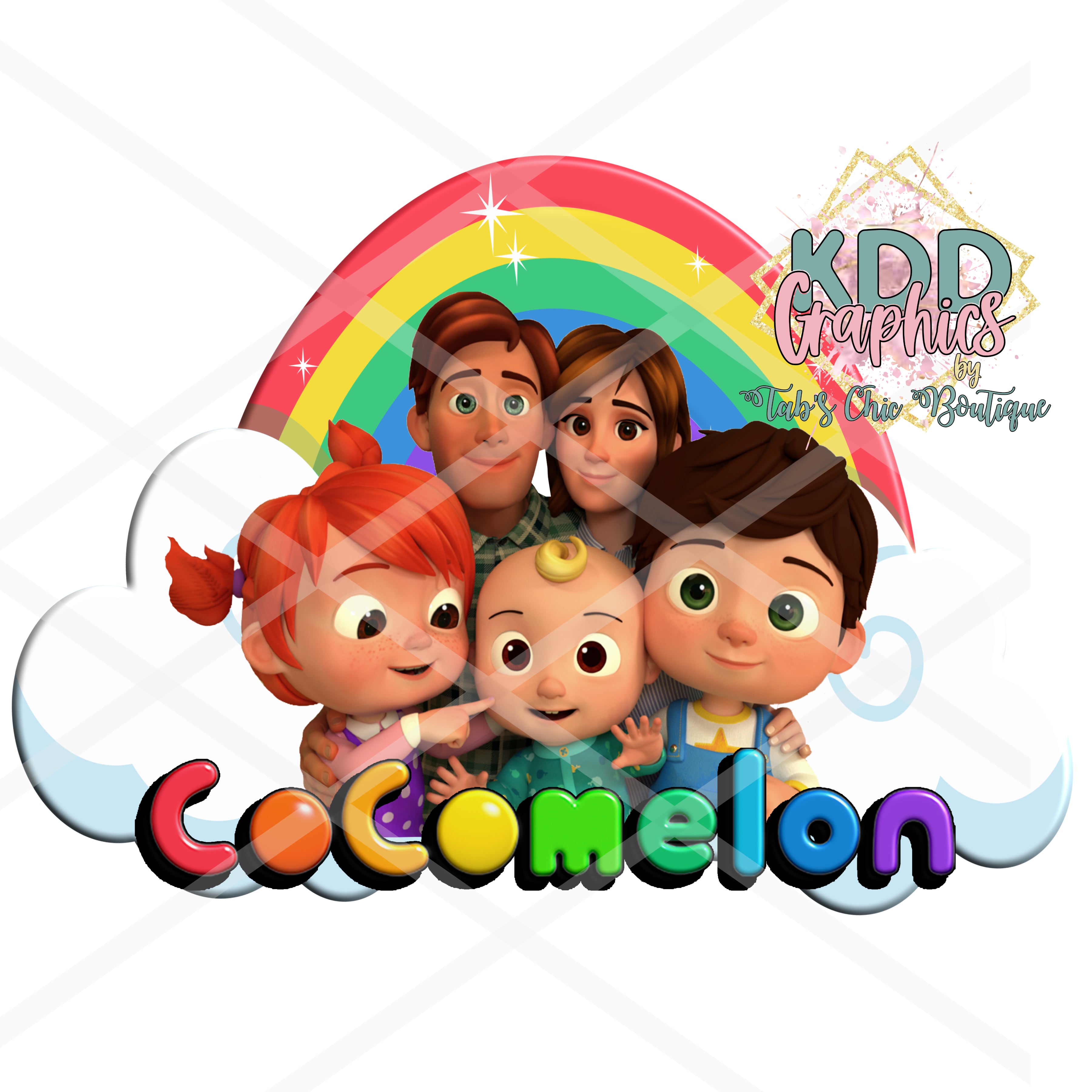 Cocomelon PNG Clipart Instant Digital Download for iron on or print ...