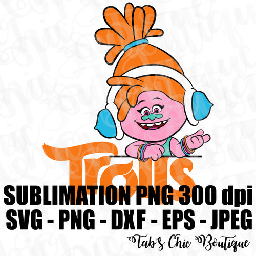 Free Free 158 Trolls Princess Poppy Svg SVG PNG EPS DXF File