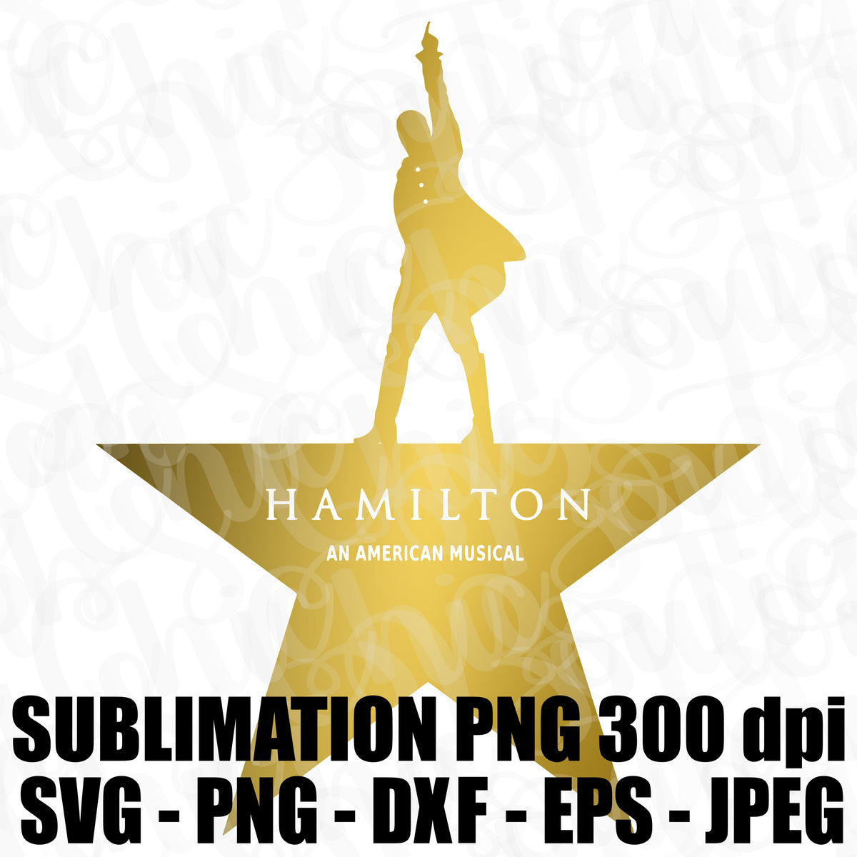 Gold Hamilton Logo SVG EPS DXF PNG JPEG Hi Def Topper 300 ...